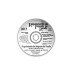 CD-ROM com conteúdo do Regulamento do Imposto de Renda